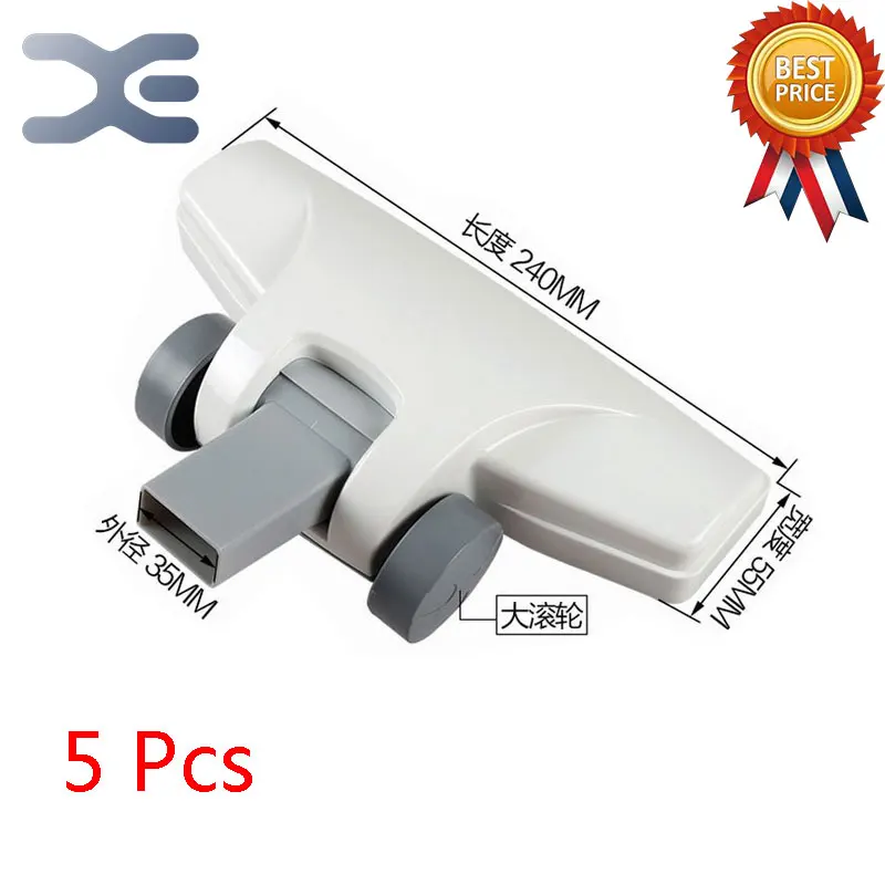 

5Pcs High Quality Suitable For Midea Vacuum Cleaner Accessories Floor Brush Head SC861 / SC861A Square Mouth Brush Head
