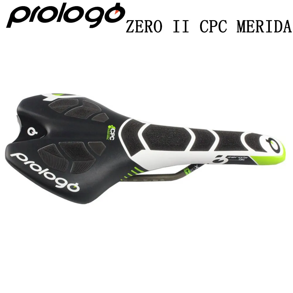 

Prologo Professional Bicycle Saddle ZERO II CPC MERIDA Team Edition TIROX Fibre Racing Bike Ultralight Microfibre for man Saddle