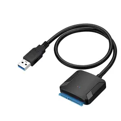 SATA к USB адаптеру USB 3,0 к Sata 3 кабель конвертер для 2,5 в 3.5in HDD SSD жесткий диск USB Sata адаптер Hkgh качество