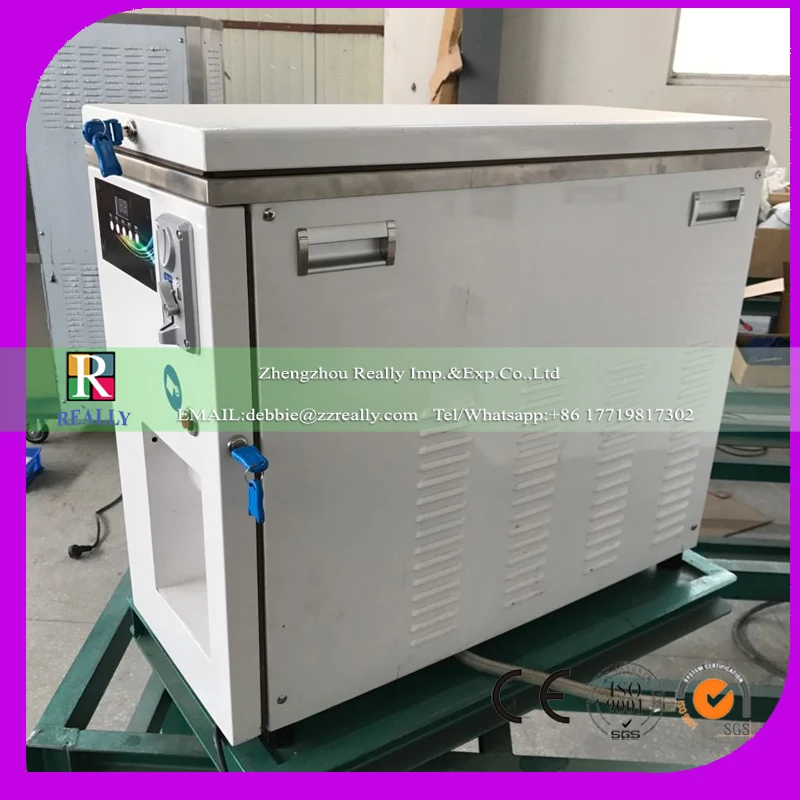 

Coin and Operated Automatic Vending Soft Ice Cream Machine ice cream vending machine