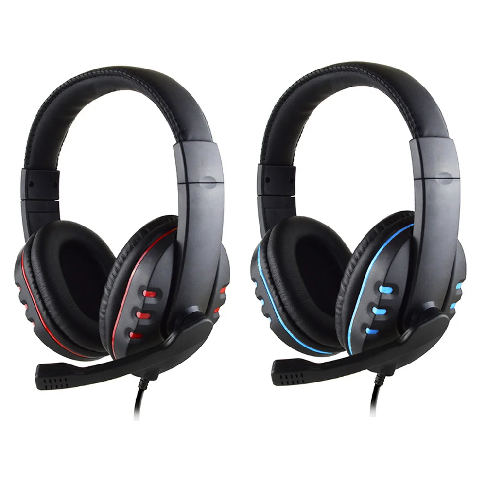 Professional 3 5mm Wired Stereo Gaming Headsets with Microphone Gamer Earphone for PS4 MP3 PC Computer Headphones for Gamer