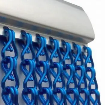 

0.9m x 2.1m Aluminum Chain Fly Screen & Insect Curtain for Interior Decoration