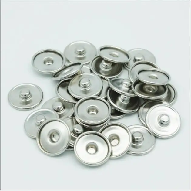 12mm/18mm/20mm Button Base Diy Jewelry Accessories Snap Button Base