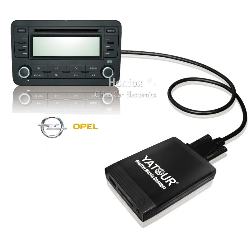 

Yatour CD Changer YT-M06 For Opel Insignia Signum Tigra Vectra C Zafira B USB MP3 SD AUX adapter Digital music Changer