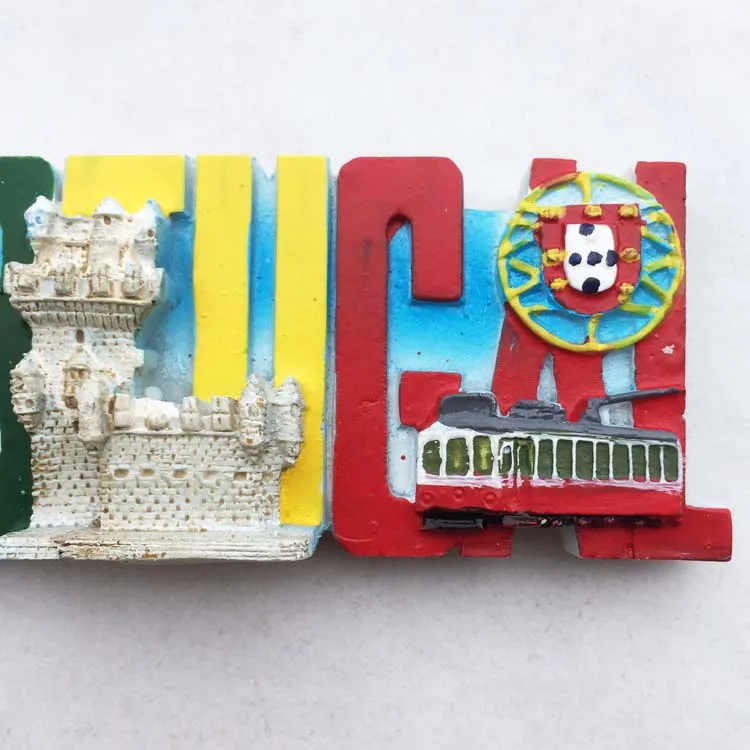Португалия географические указания туристические сувениры креативные буквы магнитные наклейки холодильник