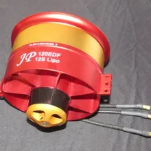 JP металлический 120 мм воздуховод вентилятор с двигатель, для модели самолета, двигатель 5060 KV750 для 12 S батарея