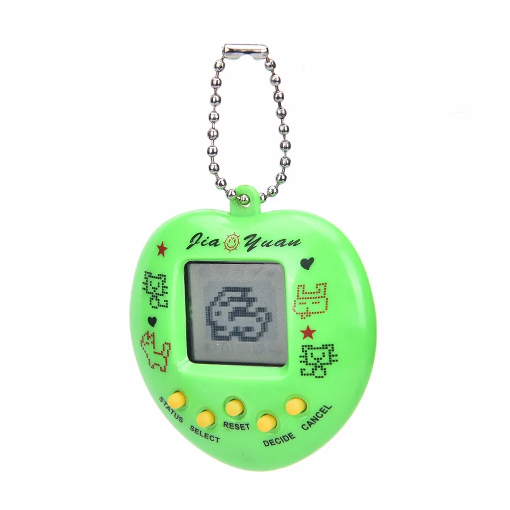 1 шт. случайным мини электронная игра животное машина tamagochi 168 ПЭТ в 1 обучения Образование Игрушечные лошадки для детей Игрушечные лошадки