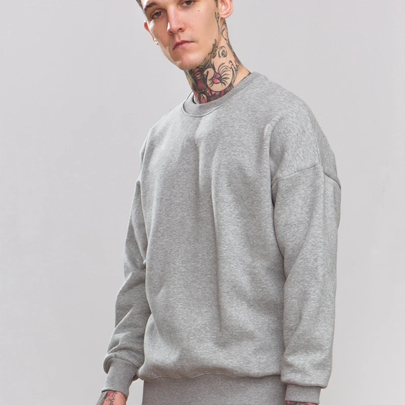 Для мужчин Зимние теплый свитер пальто куртка с капюшоном Slim Fit Толстовка Верхняя