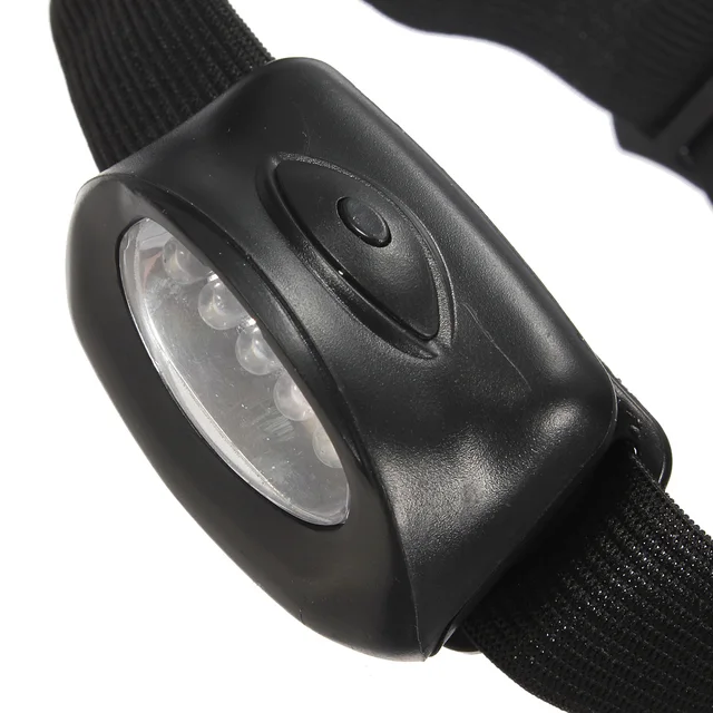 Jiguoor 5 LED 7 Modes Bike Headlight Waterproof Headlamp Perfect For Fishing Walking Camping Reading Hiking Led Light Head Lamp