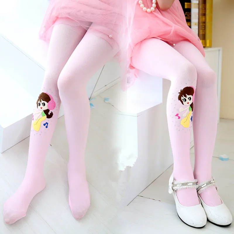 

2016 NEW cotton girls tights dance tights tight children pantys girl white baby tights YP8569