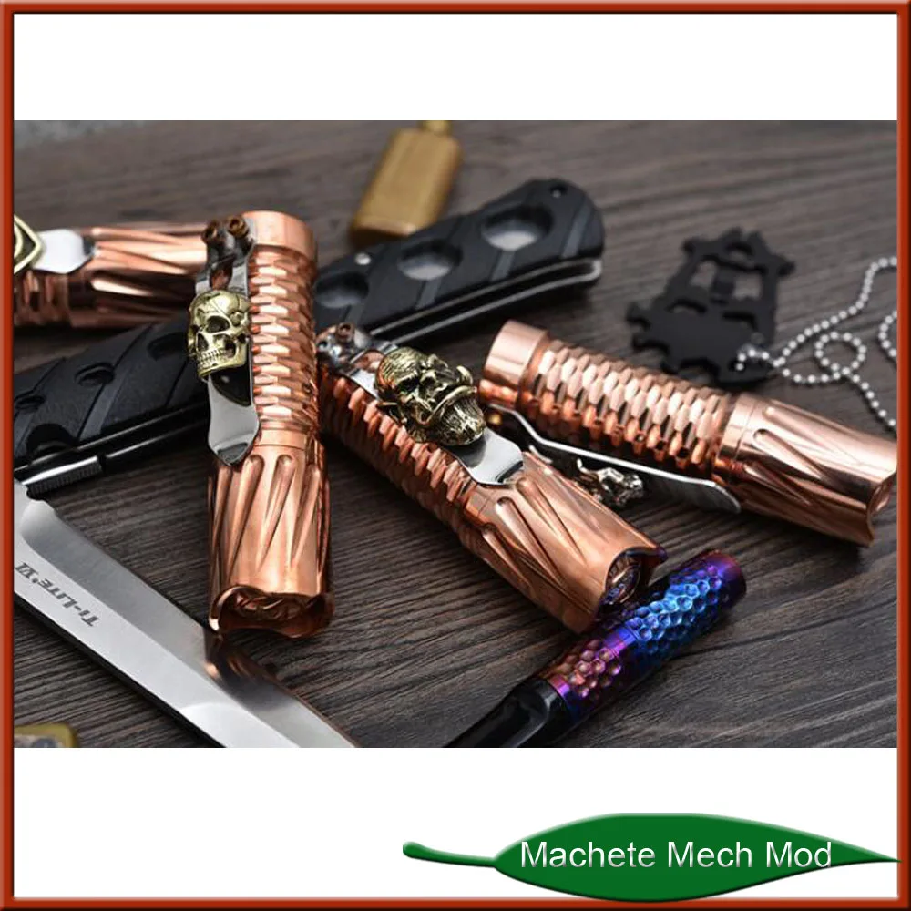 Оригинальный 5GVAPE Machete механический мод для вейпа испаритель 18650 батарея Vape Pen vs slam