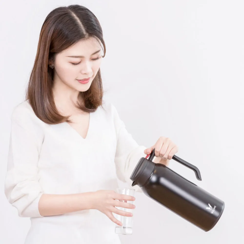 Xiaomi Mijia Thermos Cups 1.5L Stainless Steel Vacuum Thermos Bottle 24 Hours Flask Thermal Smart Insulation Water Kettle (3)
