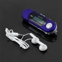 Мини-флеш-диск USB 2,0 высокого Скорость передачи ЖК-дисплей Дисплей MP3 музыкальный плеер