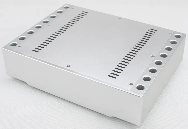 WA72 Aluminum enclosure Preamp chassis Power font b amplifier b font case box size 270 360