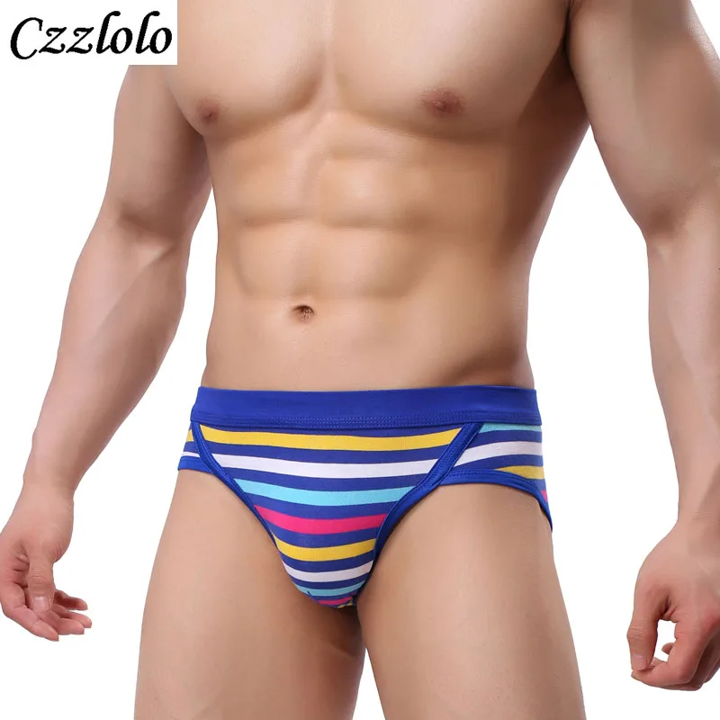 Czzlolo 4Pcs/lot Male Underwear Cotton Men Briefs Underwear Sexy