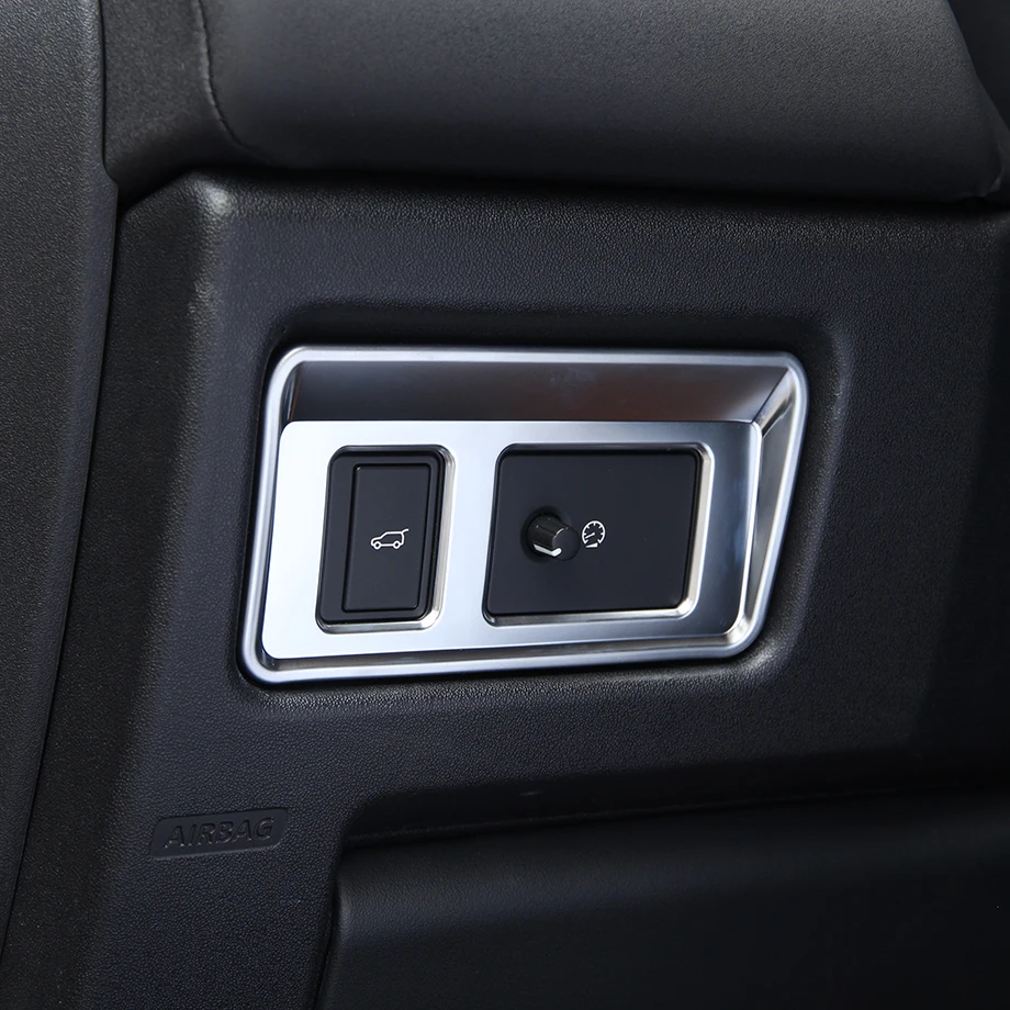Автомобильный Стайлинг задний фонарь кнопки дверного переключателя накладка ABS хром для Land Rover Discovery спортивные аксессуары для интерьера
