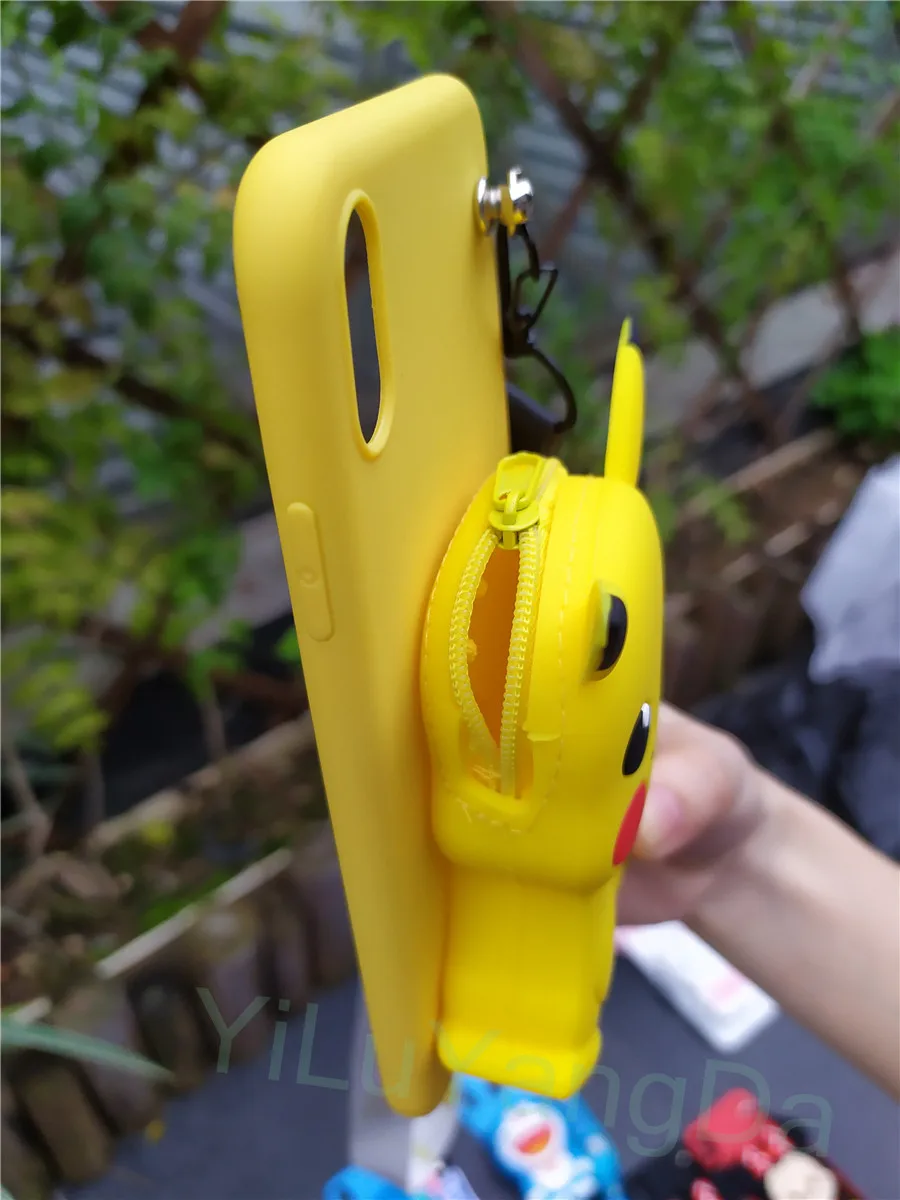 Мультяшный маленький Стич-кошелек на молнии для телефона чехол для Huawei P9 P10 Plus P20 P30 mate 9 10 Lite 20 Pro 20 X Мягкий силиконовый чехол