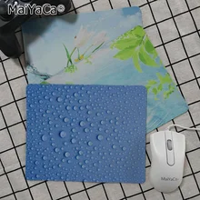 MaiYaCa Water drops and flowers Customized laptop Gaming mouse pad Rubber PC Computer Gaming mouse pad maiyaca super deal diy personalized custom your cool image photo printed gamer gaming rectangle mouse pad pc computer rubber mat