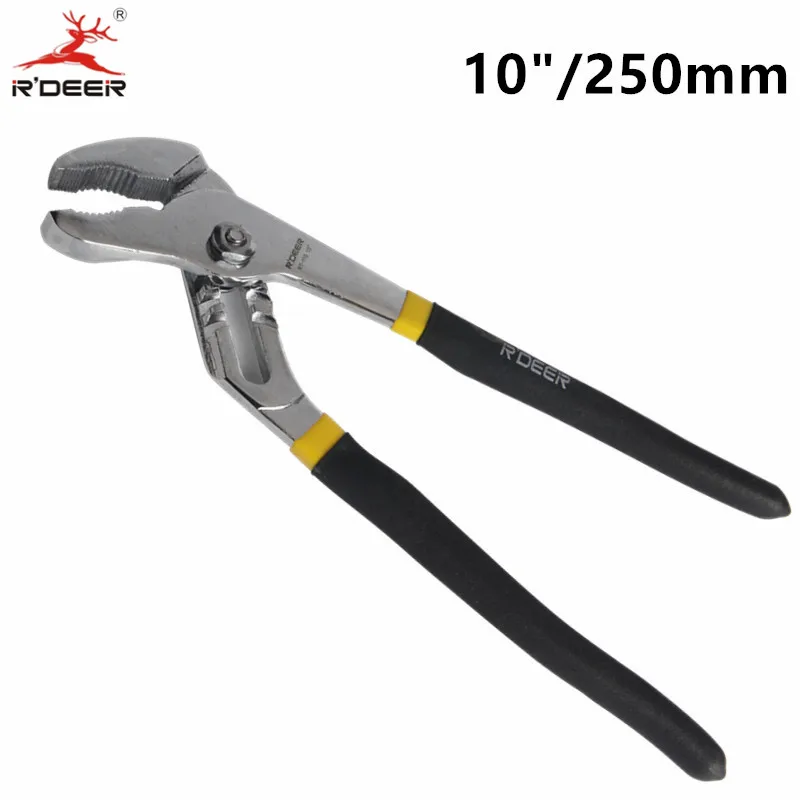 RDEER 10" 250mm Water Pump Plier Multi Grips Adjustable Wrench Plumbing