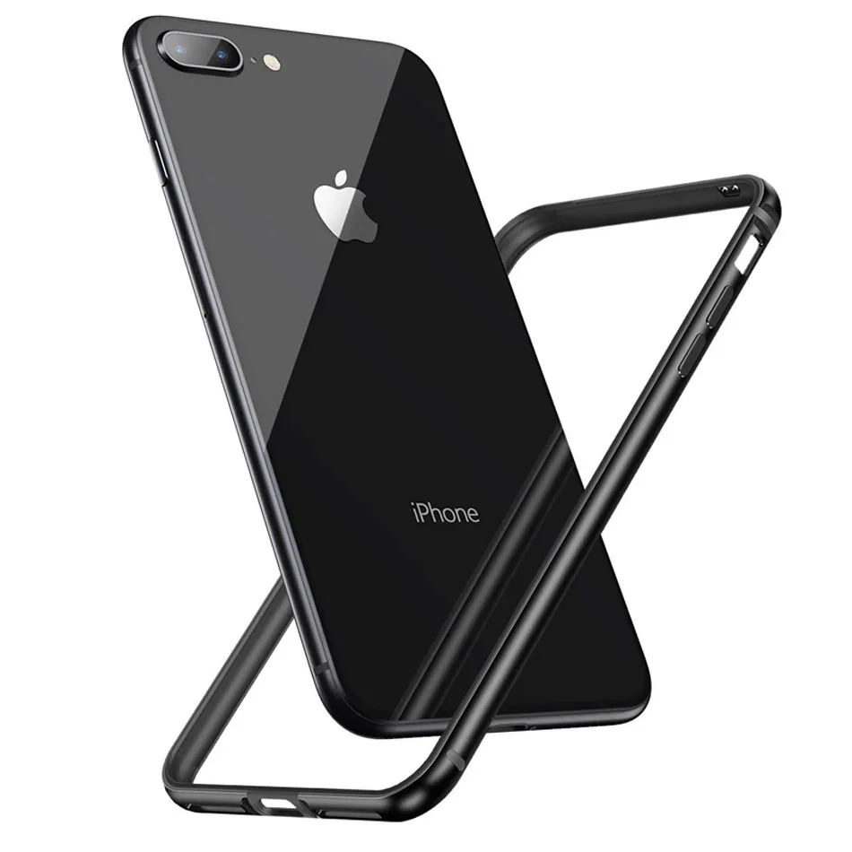 Чехол-бампер для iPhone Xs Max Xr 8 7 6 6s Plus Capinhas противоударный алюминиевый чехол-рамка для iPhone X 10 защитный чехол