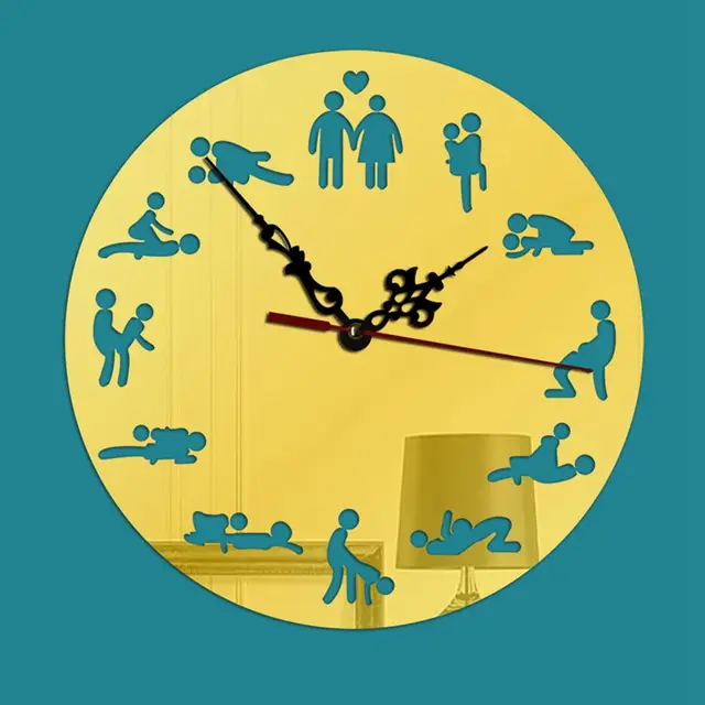 23cm Diy Creative Funny Self Adhesive Clock Kama Sutra Sex Positions Mirror Clock Sex Positions Clock 23cm Diy Creative Funny Self Adhesive Clock Kama Sutra Sex Positions Mirror Clock Sex Positions Clock