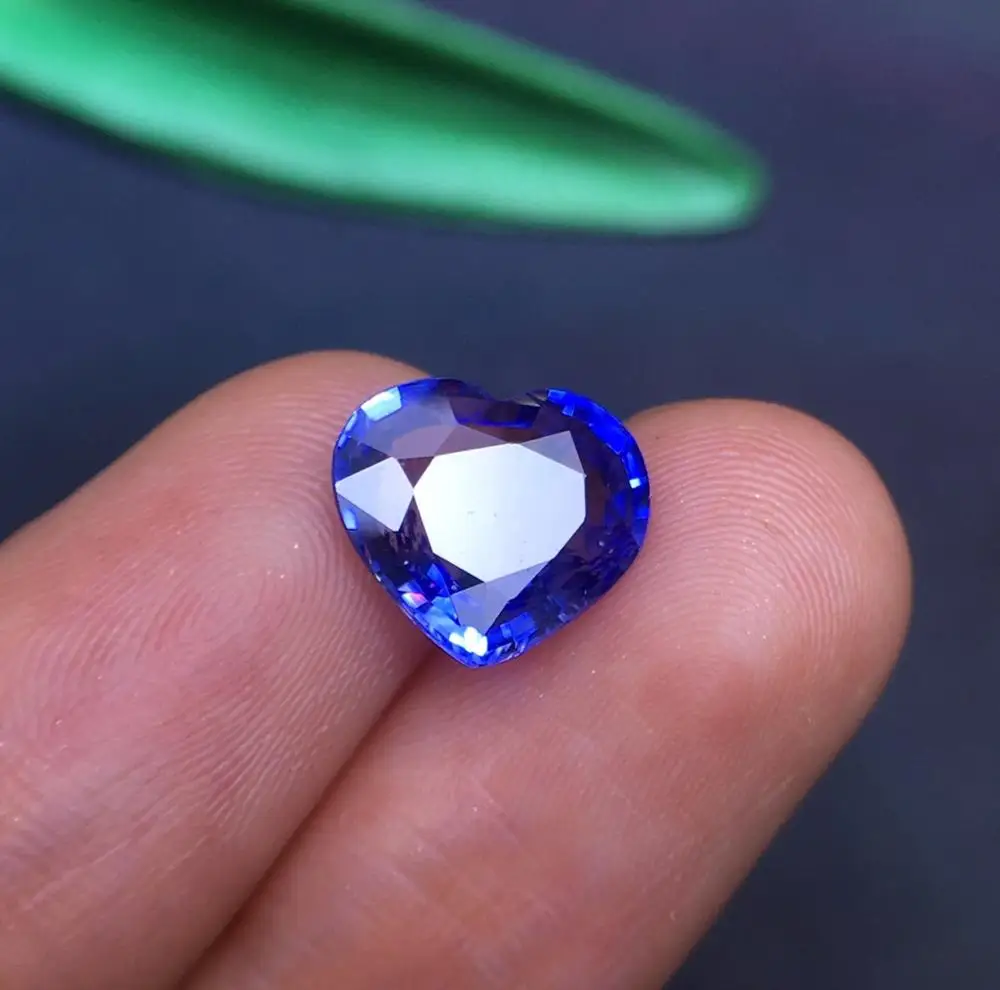 

Blue Sapphire Gemstone 100% Natural HEAT Cornflower Blue Sapphire Loose Gemstones 3.01ct Loose Stones for Jewelry Making