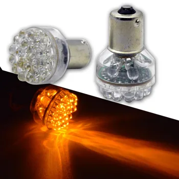

2x 6V 12V 24V 1156PY 7507 PY21W BAU15S 1156 BA15S P21W led DIP Car Rear Direction Indicator auto Front Turn Signals Light Amber