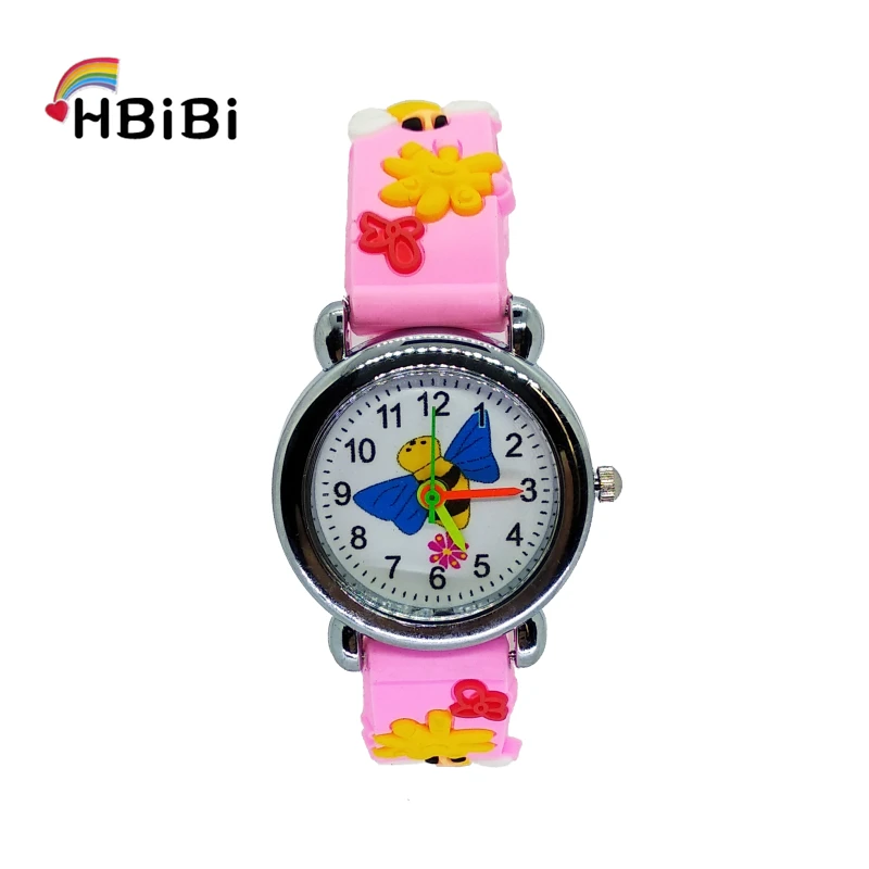 

New listing Bee collecting honey Pattern Kids Watches Quartz Analog Children Watch For Child Boys Girls Students Clock Baby Gift