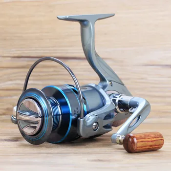 

Metal Spinning Fishing Reels Left/Right Metal Handle Non-gap Fishing Spinning Reel Fishing wheel 1000-7000 series 13BB 5.5:1