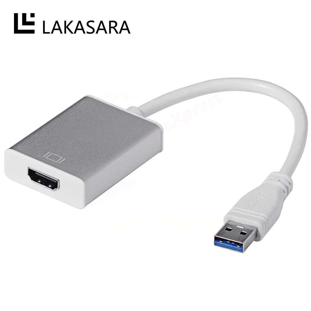 USB концентратор к HDMI USB 3,0 к HDMI HD 1080P видеокабель, адаптер конвертер для ПК ноутбук HDTV ЖК-дисплей