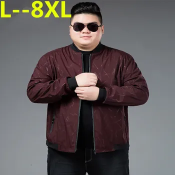 

Plus 10XL 8XL 6XL 5XL 4XL Spring New Men's Bomber Zipper Jacket Male Casual Streetwear Hip Hop Slim Fit Pilot Coat Men Clothing