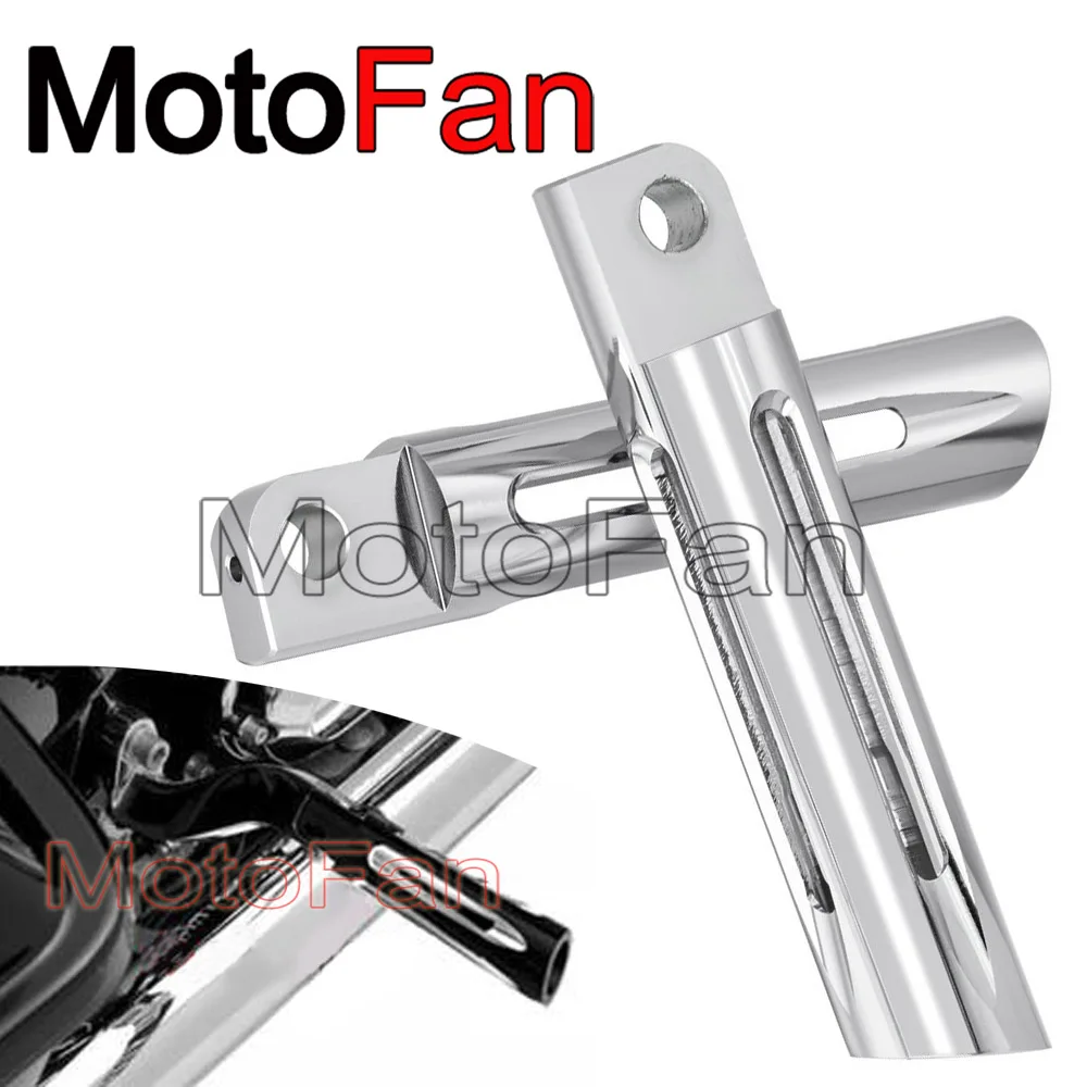 

Chrome Motorcycle Accessories Front Foot Pegs Pedals Footrest For Harley Davidson Softail Fatboy Sportster Iron 883 1200 V Rod