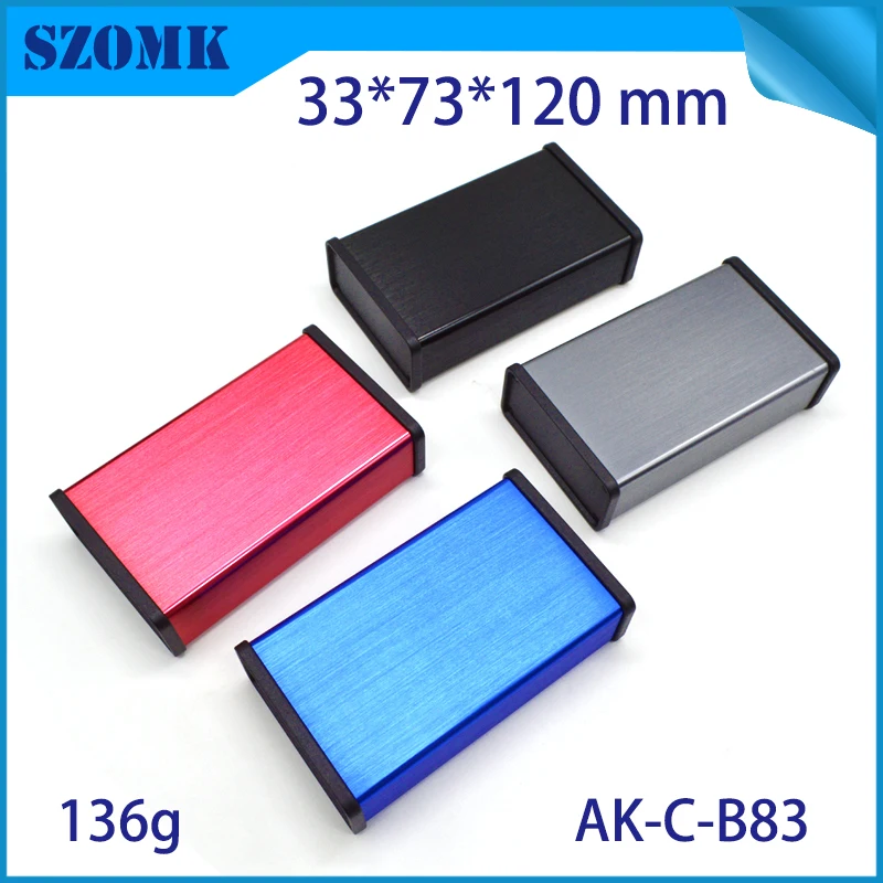 aluminum box for electronic project extruded aluminum electrical cabinet szomk aluminum housing for pcb design GPS control enclosure (3)