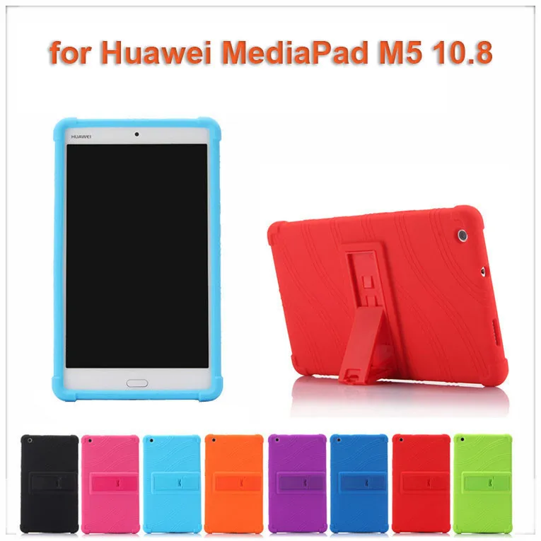 Ударопрочный силиконовый чехол для Huawei Media Pad M5 10 8 CMR W09/AL09 Tablet TPU Funda Cover Pro W19