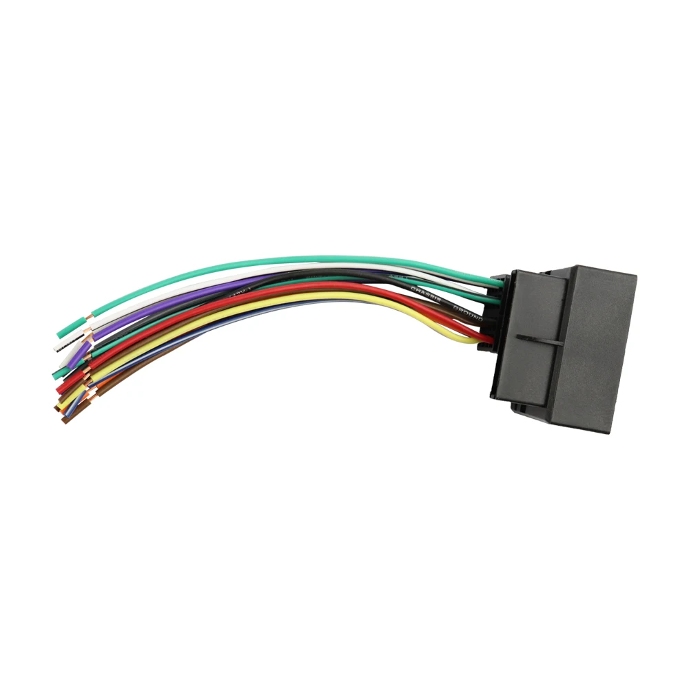 Radio Adapter Wire Harness Connector for BMW Audi VW Mercedes Cars Wiring Cable Adapter - 5