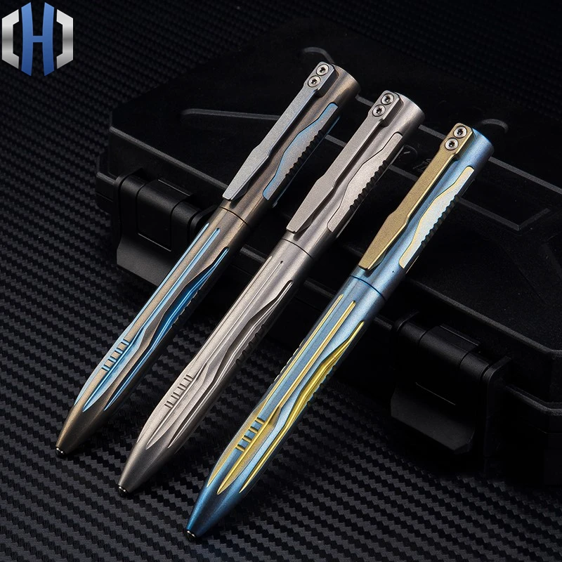 New Titanium Tactical Pen Tungsten Steel Girl Self-defense Supplies Defense Tool EDC New Titanium Tactical Pen Tungsten Steel Girl Self-defense Supplies Defense Tool EDC