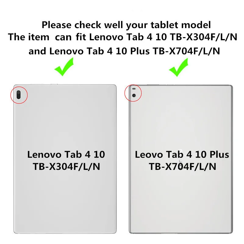 Wekays для lenovo Tab 4 10 TB-X304L TB-X304F TB-X304N 10,1 мультяшный Мягкий силиконовый чехол для lenovo Tab4 10 плюс 10,1 крышка чехол s