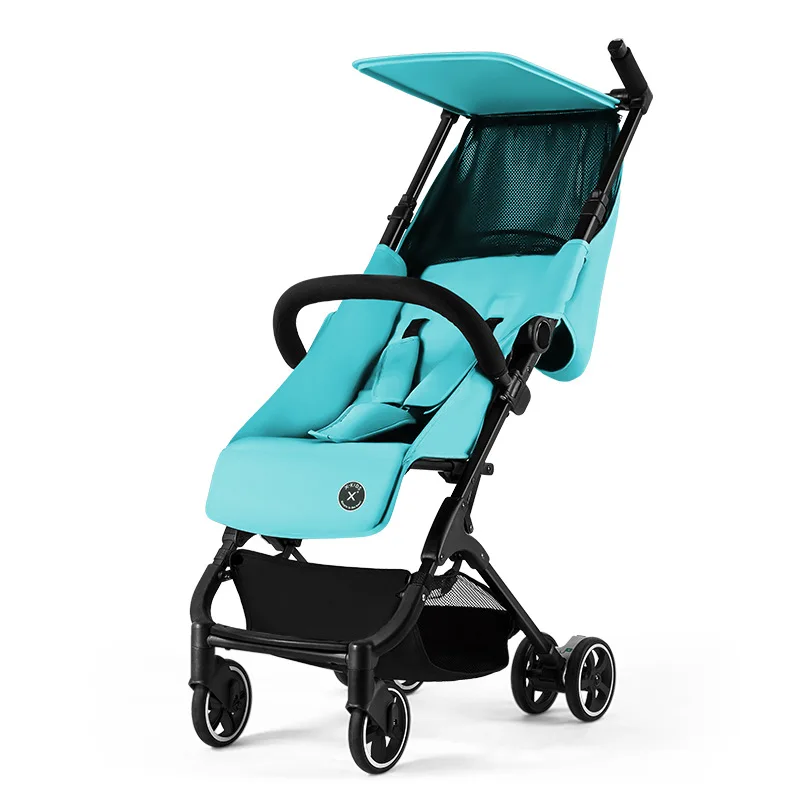  Free shipping i4.8KG light stroller can sit reclining baby pram folded on the plane car portable mi