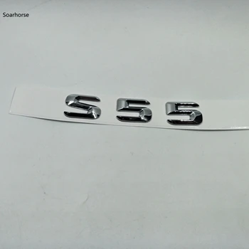 Soarhorse для Mercedes Benz S Class W220 W221 S220 S250 S300 S320 S350 S420 S450 задние буквы эмблема значки логотип наклейка - Название цвета: S55
