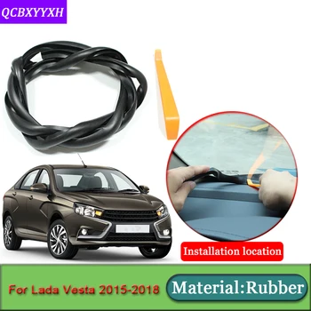

Car-styling For Lada Vesta 2015-2018 Anti-Noise Soundproof Dustproof Car Dashboard Windshield Sealing Strips Auto Accessories