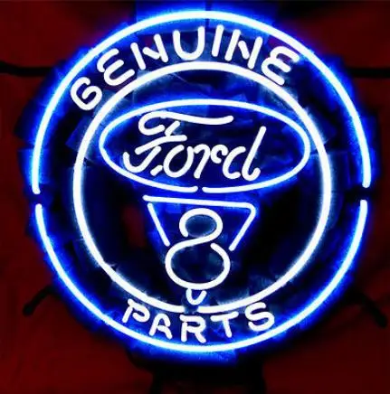 Business Custom NEON SIGN board Forautomobile Ford V8