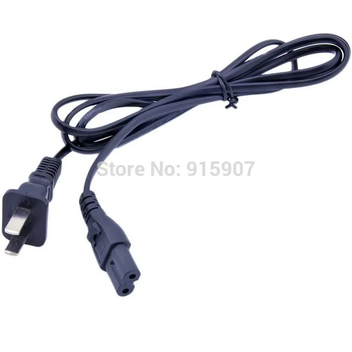 

Cablecc CY 2-prong 2 Outlets Cord IEC320 C7 for Laptop Notebook Tablet USA Plug Power Supply Cable