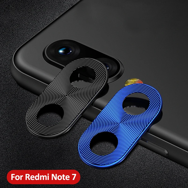 

For Redmi Note 7 Camera Lens Protector Ring Plating Aluminum For Xiaomi Redmi Note 7 Pro Camera Case Cover Ring Protection