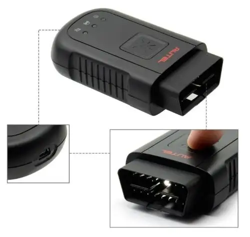 Bluetooth Разъем VCI для Autel Maxisys MS906TS Замена |