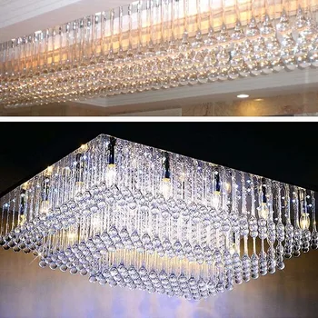 

50 Pcs Wedding Acrylic Water Drops Pendant String Garland Chandelier Hanging Curtain Interior Decor