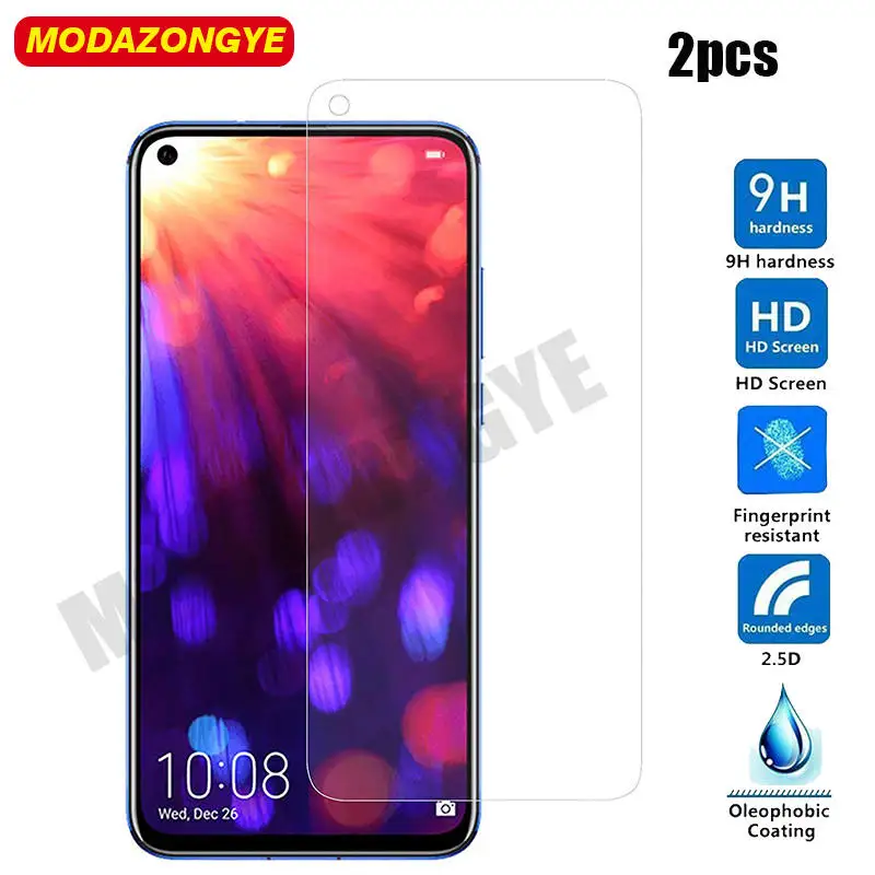 

2 pcs Tempered Glass Honor View20 Screen Protector Huawei Honor View 20 View20 V 20 HonorView20 Glass Protective Film 6.4 inch