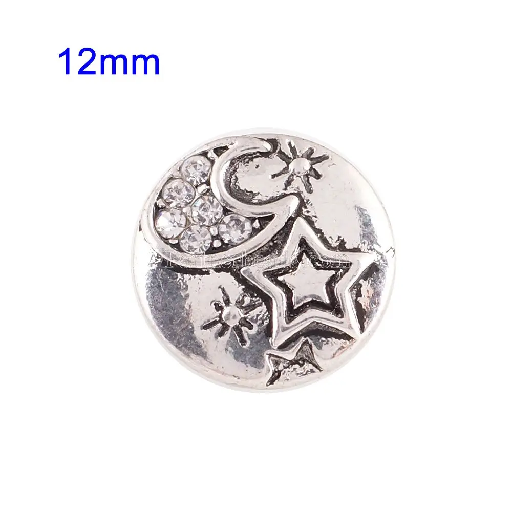 

partnerbeads 12mm Small size snaps for snaps jewelry small size snaps style beads fit buckle jewelry KS6025-S