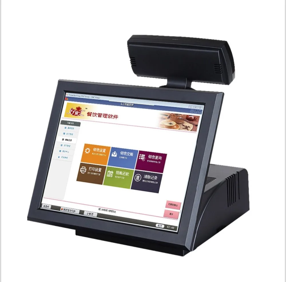 15 inch tablet restaurant pos terminal/ linux pos system