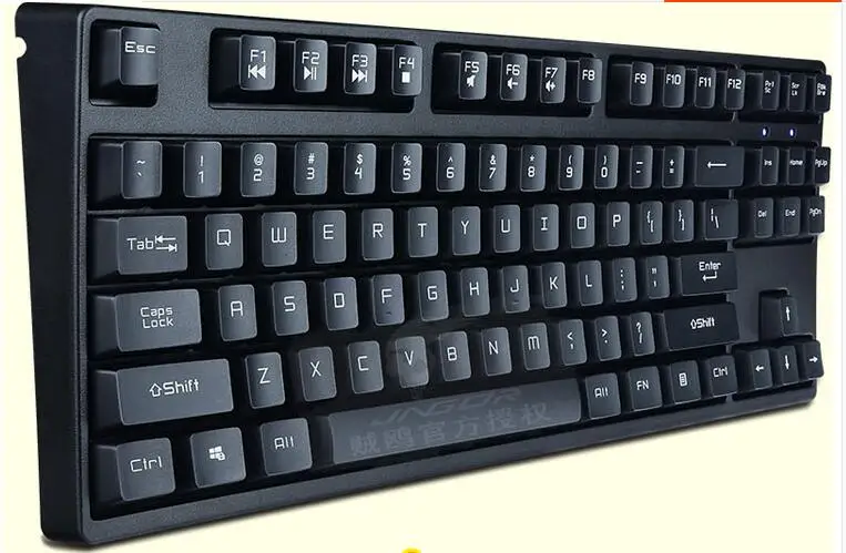 

Jajor 87 USB PS2 ABS Keycaps Antighosting multimedia Keys Kailh MX Switches Gaming Mechanical Keyboard