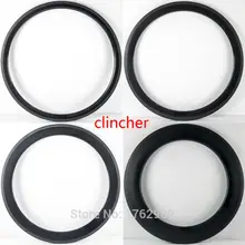 2pcs New 700C road bicycle 38 50 60 88mm 3K UD 12K full carbon fibre clincher rims bike wheels rims 20.5 23 25mm width Free ship